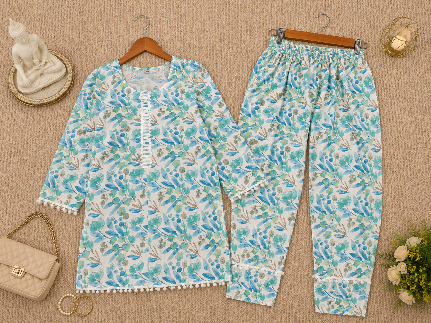 Cotton Farsi Salwar Suit by Swagsync Edition
