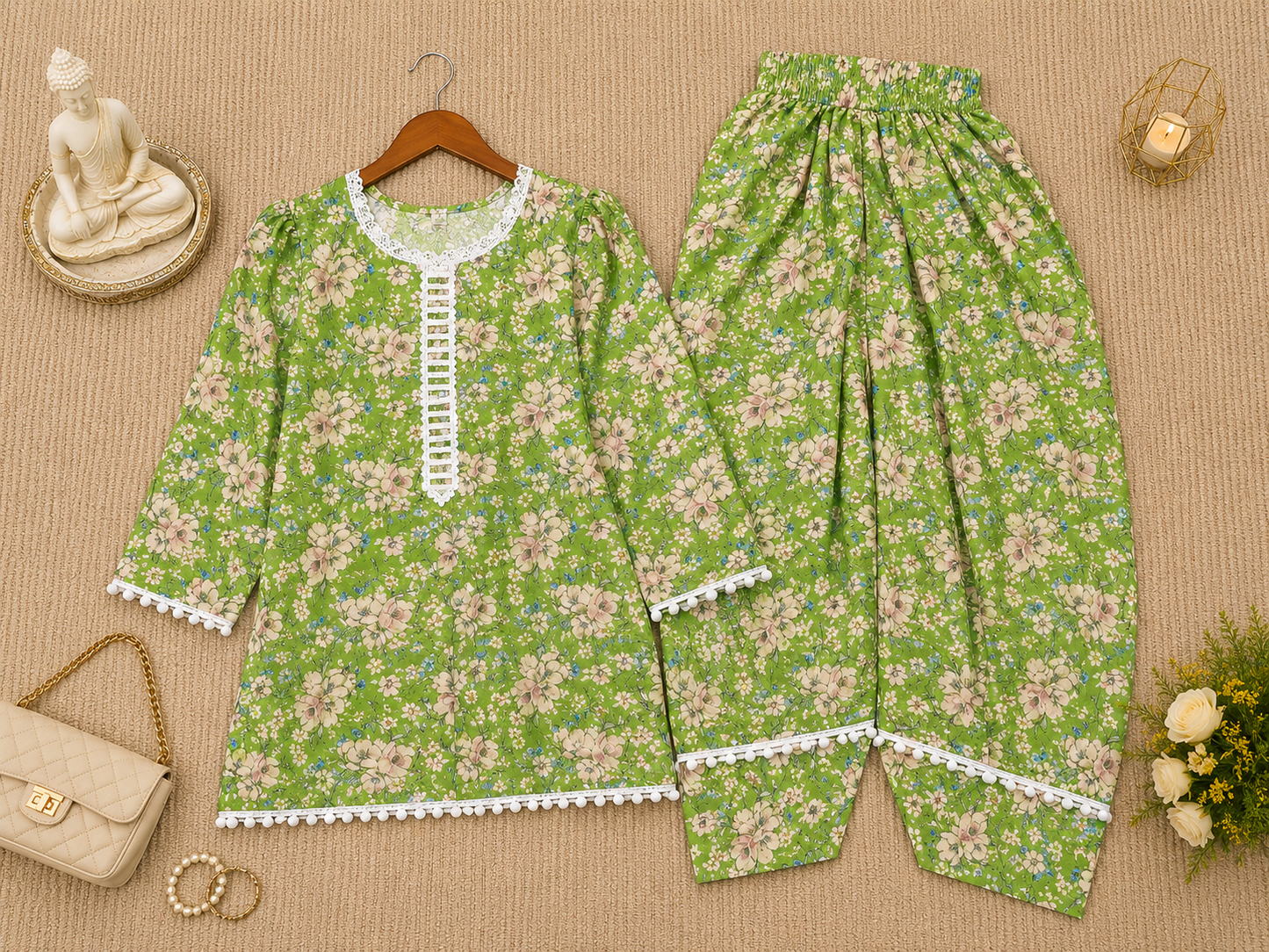 Cotton Farsi Salwar Suit by Swagsync Edition