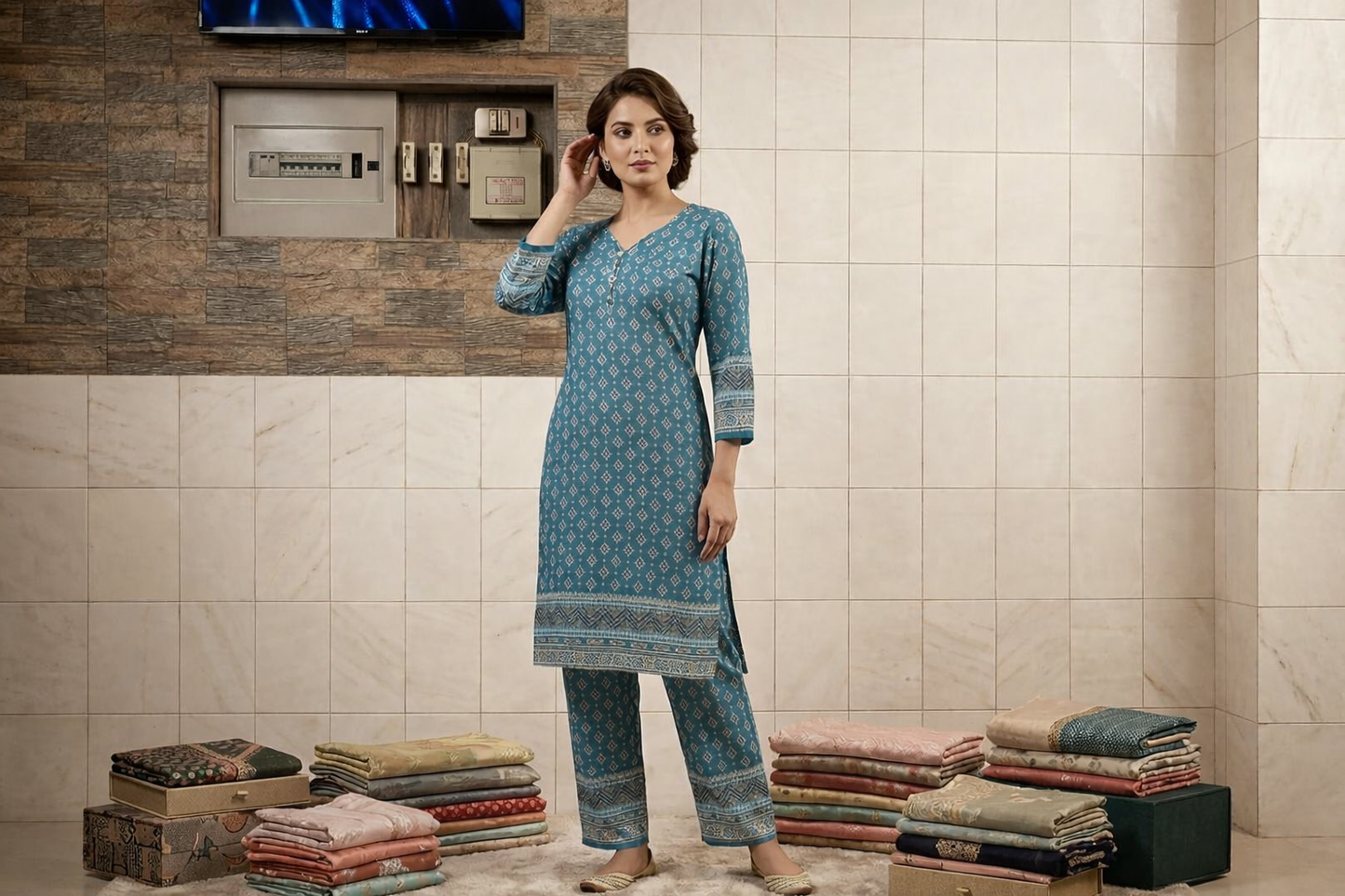 Pakistani Viral Cotton Suit Set 🔥 | Trending Ethnic Wear for Women (2026)