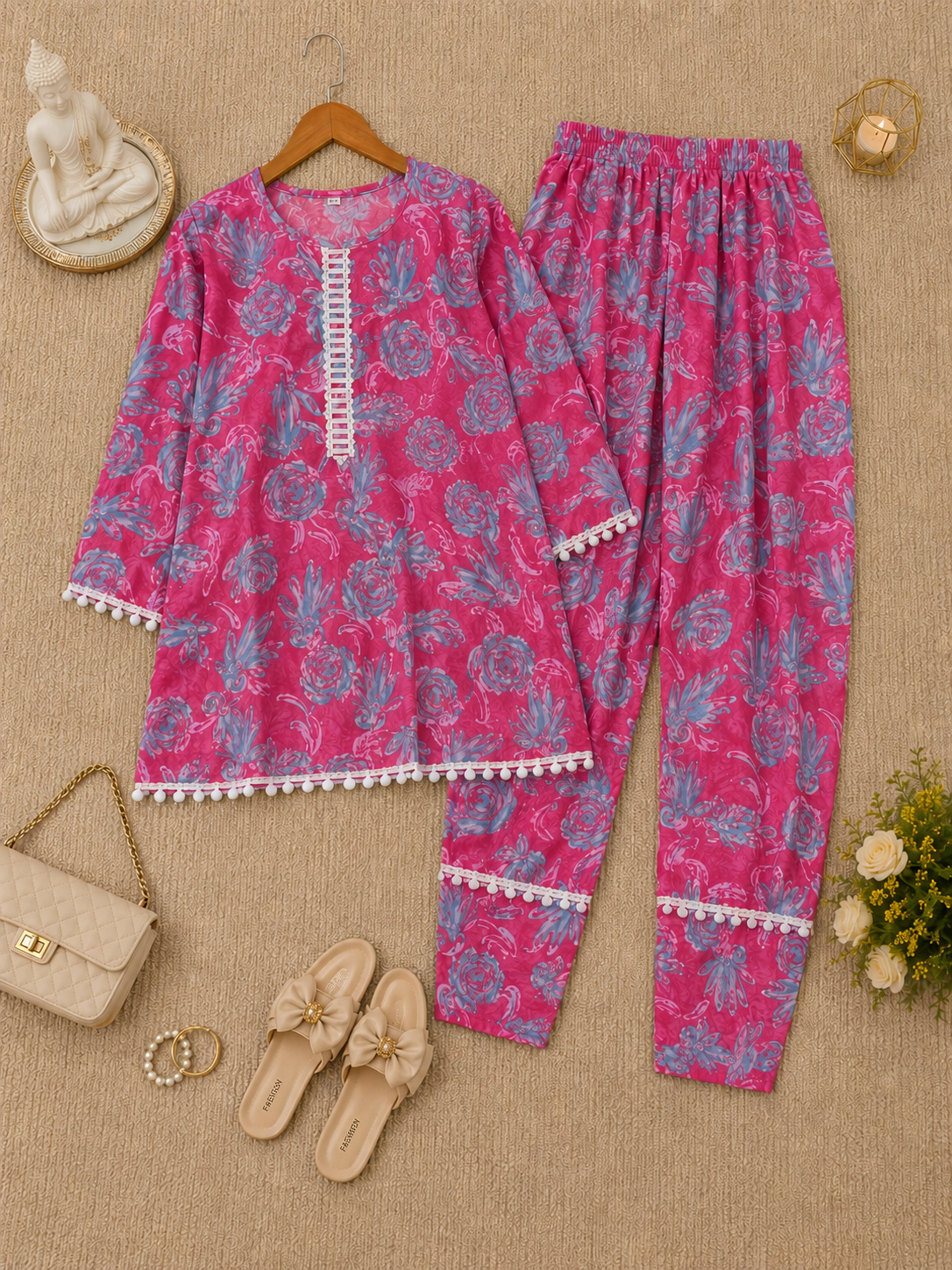 Cotton Farsi Salwar Suit by Swagsync Edition