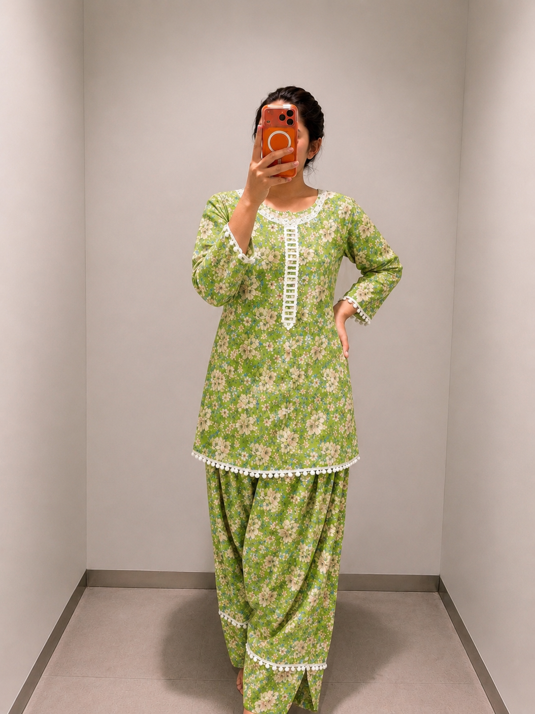 Cotton Farsi Salwar Suit by Swagsync Edition