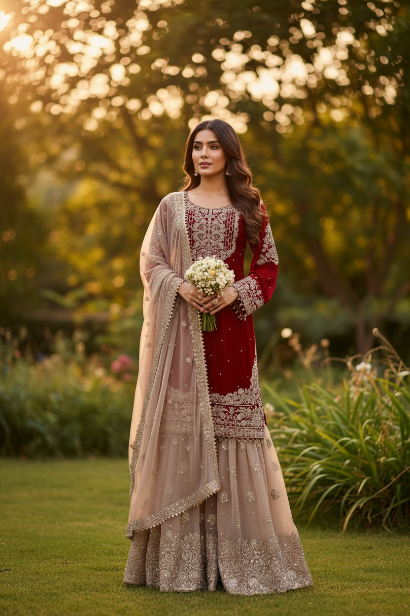 Garden Golden Hour Background