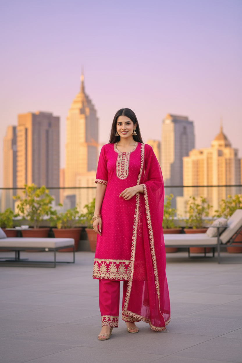 Pink - Rooftop Golden Hour